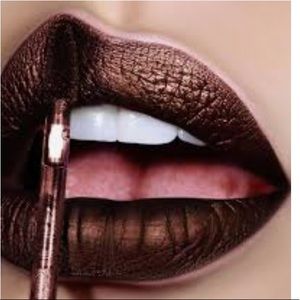 💜CAFFEINE QUEEN Too Faced DISCONTINUED Melted Metallic Lip NWT